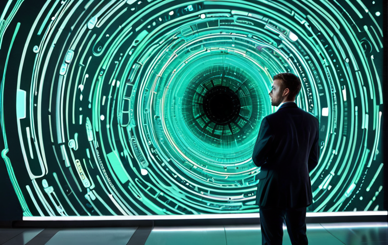 Image Prompt 1:** A hyperrealistic illustration of Captain Barnacles, utterly calm and poised, standing amidst a swirling vortex of abstract data visualizations and digital interfaces in a futuristic, chaotic office environment. His serene expression provides a stark contrast to the urgency and complexity surrounding him, symbolizing the power of human-centric leadership and emotional intelligence in navigating modern business crises. The scene is bathed in cool, analytical blues and greens, with subtle nods to underwater elements appearing as patterns in the data streams.